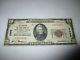 $20 1929 Turners Falls Massachusetts Ma National Currency Bank Note Bill 2058 Xf