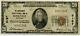 $20 Montgomery County National Bank Of Rockville Maryland Fine, National Currenc