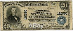 $20 National Currency Nicodemus National Bank Hagerstown Maryland, VF
