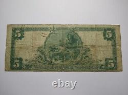 $5 1902 Albuquerque New Mexico NM National Currency Bank Note Bill Ch. #12485