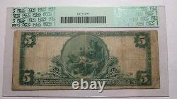 $5 1902 Benton Harbor Michigan MI National Currency Bank Note Bill #10529 FINE
