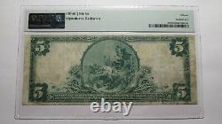 $5 1902 Blissfield Michigan MI National Currency Bank Note Bill #11813 PMG F15