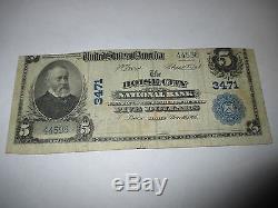$5 1902 Boise City Idaho ID National Currency Bank Note Bill! Ch. #3471 RARE