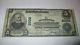 $5 1902 Bridgeton New Jersey Nj National Currency Bank Note Bill! Ch. #2999 Fine