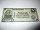$5 1902 Chariton Iowa Ia National Currency Bank Note Bill! Ch. #9024 Fine
