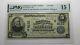 $5 1902 Columbia South Carolina Sc National Currency Bank Note Bill #8133 Pmg