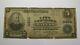 $5 1902 Dallas Texas Tx National Currency Bank Note Bill Charter #2455 Rare
