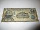 $5 1902 Des Moines Iowa Ia National Currency Bank Note Bill! Ch. #2886 Rare