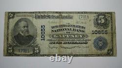 $5 1902 Gaffney South Carolina SC National Currency Bank Note Bill Ch. #10655
