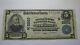 $5 1902 Lewiston Maine Me National Currency Bank Note Bill! Ch. #2260 Vf! Rare