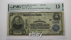 $5 1902 Northfield Minnesota MN National Currency Bank Note Bill Ch. #5895 PMG