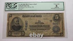 $5 1902 Nowata Oklahoma OK National Currency Bank Note Bill Ch. #6367 PCGS VG8