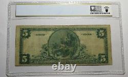 $5 1902 Odessa Delaware DE National Currency Bank Note Bill Ch. #1281 PCGS F12