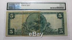 $5 1902 Vineland New Jersey NJ National Currency Bank Note Bill Ch. #2918 VF25
