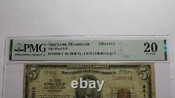 $5 1929 Appleton Minnesota MN National Currency Bank Note Bill Ch #8813 VF20 PMG