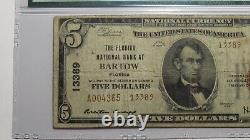 $5 1929 Bartow Florida FL National Currency Bank Note Bill Ch. #13389 F15 PMG