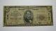 $5 1929 Birmingham Alabama Al National Currency Bank Note Bill Ch. #3185 Rare