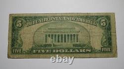 $5 1929 Birmingham Alabama AL National Currency Bank Note Bill Ch. #3185 RARE