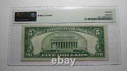 $5 1929 Blair Oklahoma OK National Currency Bank Note Bill Ch. #12130 VF35 PMG