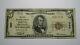 $5 1929 Boston Massachusetts Ma National Currency Bank Note Bill! Ch. #200 Rare