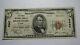 $5 1929 Bridgeport Illinois Il National Currency Bank Note Bill Ch. #8347 Fine