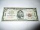 $5 1929 Bridgeton New Jersey Nj National Currency Bank Note Bill Ch. #2999 Rare