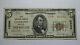 $5 1929 Callicoon New York Ny National Currency Bank Note Bill Ch. #13590 Vf++