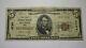 $5 1929 Denison Iowa Ia National Currency Bank Note Bill! Charter #4784 Rare