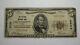 $5 1929 East Liverpool Ohio Oh National Currency Bank Note Bill Charter #2544