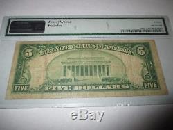 $5 1929 Farmer City Illinois IL National Currency Bank Note Bill! #3407 Fine