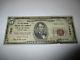 $5 1929 Frackville Pennsylvania Pa National Currency Bank Note Bill #7860 Rare