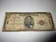 $5 1929 Framingham Massachusetts Ma National Currency Bank Note Bill! #528 Rare