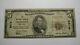 $5 1929 Fredonia New York Ny National Currency Bank Note Bill Ch. #9019 Fine+