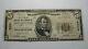 $5 1929 Gloversville New York Ny National Currency Bank Note Bill Ch. #9305 Rare