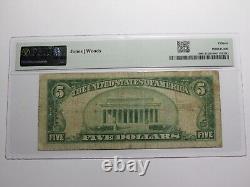 $5 1929 Hackettstown New Jersey NJ National Currency Bank Note Bill Ch #1259 F15