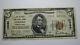 $5 1929 Hershey Pennsylvania Pa National Currency Bank Note Bill Ch. #12668 Vf+