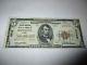 $5 1929 Honolulu Hawaii Hi National Currency Bank Note Bill Ch. #5550 Vf