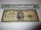 $5 1929 Independence Kansas Ks National Currency Bank Note Bill #13492 Vf20