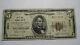 $5 1929 Jacksonville Florida Fl National Currency Bank Note Bill Ch. #8321 Rare