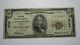 $5 1929 Jacksonville Illinois Il National Currency Bank Note Bill Ch. #5763 Rare