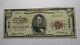 $5 1929 Larchmont New York Ny National Currency Bank Note Bill! Ch. #6019 Fine