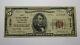 $5 1929 Latrobe Pennsylvania Pa National Currency Bank Note Bill! #13700 Rare