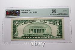$5 1929 Lyons Kansas KS National Currency Bank Note Bill Ch. #14048 AU53 PMG