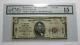 $5 1929 Manchester New Hampshire Nh National Currency Bank Note Bill Ch. #1059