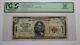 $5 1929 Miami Florida Fl National Currency Bank Note Bill! Ch. #13570 Vf Pcgs