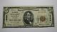 $5 1929 Mineola New York Ny National Currency Bank Note Bill Ch. #13404 Vf+