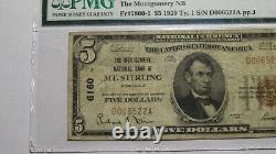 $5 1929 Mt. Sterling Kentucky KY National Currency Bank Note Bill #6160 F15 PMG