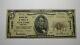 $5 1929 New York City Ny National Currency Bank Note Bill Ch. #12965 Rare