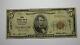 $5 1929 Newark New Jersey Nj National Currency Bank Note Bill Ch #12771 Rare