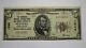 $5 1929 Newport Rhode Island Ri National Currency Bank Note Bill Ch. #1546 Vf